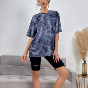 Personalizada 2024 señoras sólido Crop Top XL algodón camisetas en blanco impreso recortado Oversize mujeres estilo Casual Crop Tops - Product Image 4