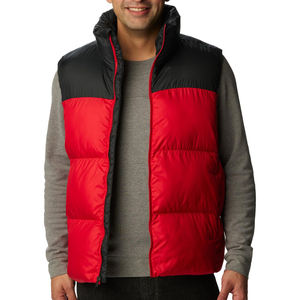 Gilet matelassé à col haut pour homme-Design élégant et respirant avec fermeture à glissière complète et poches latérales pour plus de fonctionnalité et de chaleur - Product Image 5