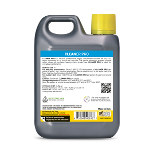 CLEANER PRO Nettoyant concentré liquide à faible odeur sans rinçage pour l'entretien des sols, nettoyant neutre pour pierre, béton, terre cuite, polyvalent - Product Image 2