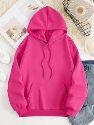 Sweat-shirts à capuche oversize pour femmes, automne-hiver, logo personnalisé, streetwear avec cordon de serrage, vente en gros pour femmes - Product Image 2