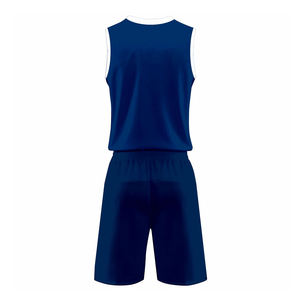 Ensemble d'uniformes de basket-ball à sublimation réversible personnalisable, maillot d'équipe respirant de grande taille aux couleurs personnalisées - Product Image 2