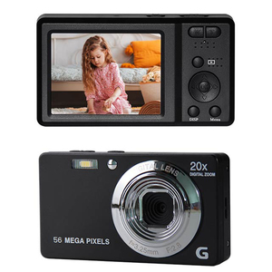 Nhà Máy Bán Buôn HD 4K 56MP Máy Ảnh Kỹ Thuật Số Ảnh + Video Ghi Âm Vlogging Máy Ảnh Nhỏ Gọn Xách Tay Sinh Viên Máy Ảnh - Product Image 1