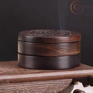 Natural Finish Wooden <b>Incense</b> Burner Holder for Sticks <b>Cones</b> Ideal for Home Decor Meditation and Spiritual Healing - Product Image 5