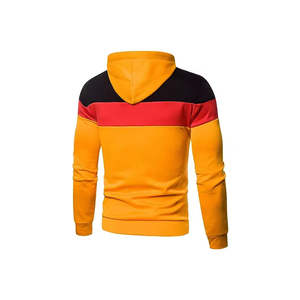 MUTIAN 100% coton pur, polo décontracté Joker, motif uni, fermeture éclair, capuche pour l'automne, surdimensionné, hommes femmes, double fermeture éclair # RL-034 - Product Image 3