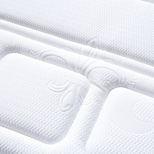 Colchón de muelles de bolsillo de lujo con parte superior de felpa tela transpirable para dormitorio de Hotel muebles para el hogar al por mayor y al por menor - Product Image 2