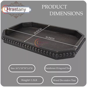 ถาดเหล็กชุบสังกะสีโลหะสำหรับร้านอาหารที่เสิร์ฟอาหารมาใหม่ราคาถูกราคาขายส่ง - Product Image 2