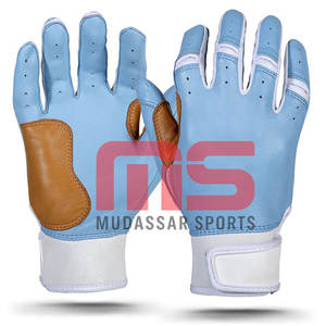 Gants de frappe de baseball unisexes vente en gros de haute qualité sur mesure poignée durable engrenages de sport - Product Image 3