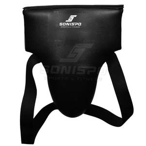 High Quality Custom Martial Arts Groin Guards Premium Leather Protective <b>Equipment</b> - Product Image 6