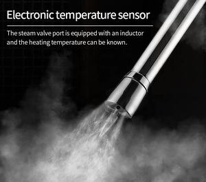 Máquina Comercial Automática de Vapor y Agua Caliente, <span class=keywords><strong>Calentador</strong></span> de Bebidas con Control de Temperatura Dual, Espumador de Leche Multiusos - Product Image 3