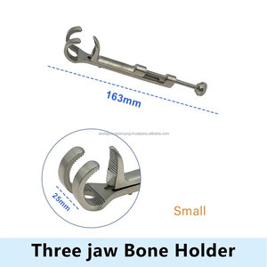 คีมจับกระดูกแบบสามง่าม แลมเบิร์ต โลว์แมน  ทำจากเหล็กกล้าไร้สนิม สำหรับการผ่าตัดกระดูก ใช้ในโรงพยาบาล ได้รับมาตรฐาน CE พร้อมคู่มือการใช้งาน - Product Image 4