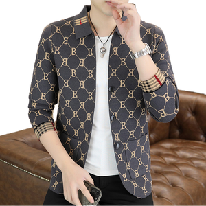 Nuevo suéter de punto informal de invierno para hombre, cuello redondo, manga larga, ajuste holgado, transpirable, suéter de poliéster 100%, antiarrugas - Product Image 6