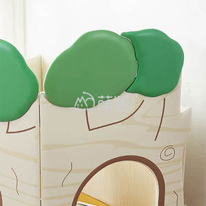 Moetry nuevo diseño Treehouse Reading Soft Play PlayHouse <span class=keywords><strong>para</strong></span> guardería Montessori Centro de Cuidado de Niños Sala de lectura - Product Image 3