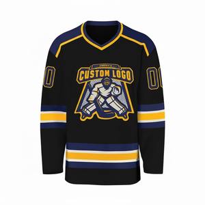 JERSEY DE HOCKEY PERSONALIZADO SUBLIMATED OEM FÁBRICA SUMINISTRO ENVÍO RÁPIDO PERSONALIZADO PARA EQUIPOS - Product Image 1