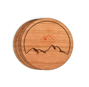 <b>Coaster</b> for Home Hotel Decorative Table Organizer Wooden <b>Coasters</b> Best Selling Raw <b>Wood</b> Table - Product Image 6