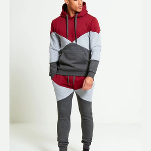 Chándal de hombre a precios al por mayor 100% algodón de secado rápido personalizado transpirable conjunto de chándales de jogging para hombre - Product Image 3