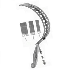 Rétracteur abdominal manuel en acier inoxydable de 33 cm, fibre optique, léger, outil chirurgical de précision, visibilité optimale améliorée - Product Image 5