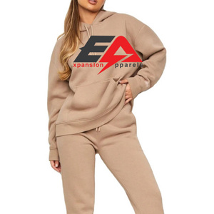 Sweat à capuche à manches longues avec logo personnalisé, pull, sweat-shirt, sweat-shirt populaire de grande taille pour femmes - Product Image 1