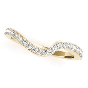 Ensemble de mariage Halo Swirl avec diamants, or jaune 14 carats, bagues avec diamants de 1,79 carat - Product Image 2