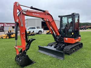 Excavadoras compactas Kubota U25S usadas de 2.5 toneladas, con giro de cola mínimo de 20.9 HP, en venta - Product Image 5