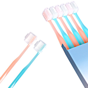 Joydent แปรงสีฟันพรีเมี่ยม (6แพ็ค) พร้อมขนแปรงไมโครสลักลายนูนคู่ที่ได้รับการจดสิทธิบัตรเพื่อกำจัดและปรับขนาด - Product Image 3