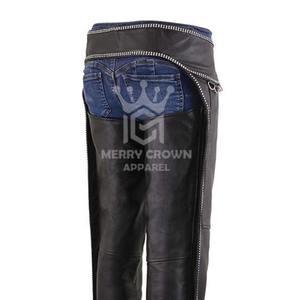 กางเกงขี่ม้าสำหรับผู้ชายทรงหลวมทำจากหนังแท้ผลิตภัณฑ์สำหรับขี่ม้าคุณภาพสูง - Product Image 4