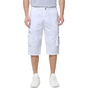 TESSUTO Short cargo de randonnée à séchage rapide pour homme Short de voyage en plein air avec poches multiples pour la pêche sportive d'aventure - Product Image 1