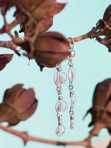 Meilleure vente de boucles d'oreilles pétales en filigrane de haute qualité scintillant brillant bijoux indiens de haute qualité approvisionnement direct - Product Image 2