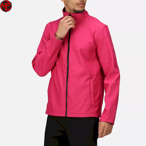 Service OEM, veste softshell personnalisée avec logo, haute qualité, légère, nouvelle conception, veste softshell sur mesure pour hommes - Product Image 1