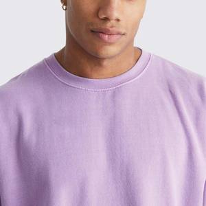 Sweat-shirt personnalisé de couleur unie pour hommes Sweat-shirt respirant à manches longues en coton mélangé avec logo personnalisé pour hommes - Product Image 5