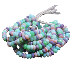 Vente chaude Belle Bonbons Opale Rondelle Perles 8mm Brin pour la Fabrication de Bijoux Collier et Fabrication de Cadeaux Prix Bas en Inde - Product Image 1