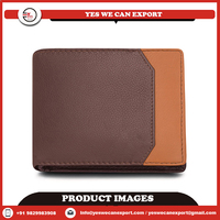 Portefeuille en cuir véritable de qualité supérieure, vintage, luxueux, pour homme, design élégant, protection RFID, fin, imperméable, rayé, fait main