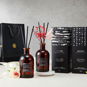 [BREEZE] Diffuseur de parfum d'ambiance Premium avec fleurs séchées Iris Doson 200ml avec parfum longue durée - Product Image 2