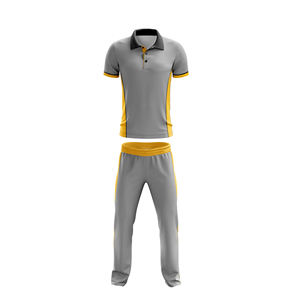 Uniformes de Cricket Personalizados de Alta Calidad para Hombre, Incluyen Camisetas y Pantalones Estampados por Sublimación - Product Image 3