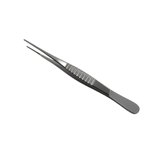 Pince à épiler professionnelle en coton dentaire médical pince à épiler en acier inoxydable - Product Image 1