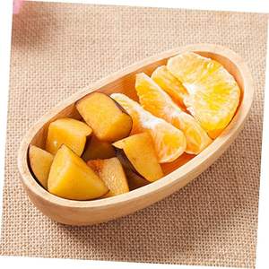 Bol en bois de manguier ovale durable d'origine éthique et fabriqué à la main pour un usage quotidien-Disponible en vrac - Product Image 3