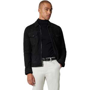 Venta caliente Otoño Invierno para hombre Slim Fit chaquetas de cuero de ante diseño personalizado clásico motociclista chaquetas de cuero real - Product Image 4