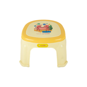 Stackable Kids PP Plastic Low <b>Stool</b> with Cartoon Unicorn Print Heavy Duty Small Square Toddler <b>Step</b> <b>Stool</b> <b>for</b> Bathroom Preschool - Product Image 4