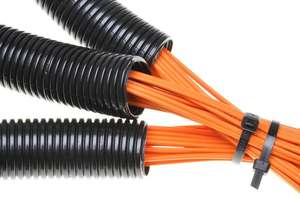 Tuyau corrugué flexible en plastique pour la protection des câbles, conduits électriques corrugués flexibles - Product Image 4