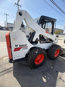 Minicargadora Bobcat S650 de segunda mano, 74HP, diésel, con elevación vertical hidráulica, equipo de construcción. - Product Image 2