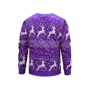 Sudadera con Capucha Personalizada con Impresión Completa para Hombre, 100% Poliéster Ecológico, Sudadera con Estampado Digital Completo, Colección de Invierno - Product Image 6
