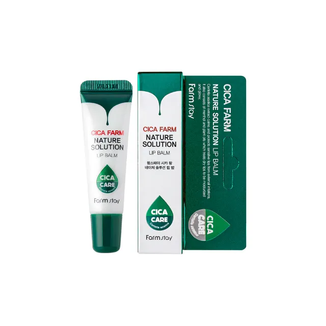 Lippen pflege CICA FARM NATURE Solution Lippen balsam Beruhigende Lippen pflege von CICA feuchtigkeit spendende Ernährung leicht zu tragen