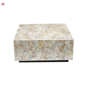 โต๊ะกาแฟหอยมุกขายส่ง เฟอร์นิเจอร์ฝังเปลือกหอยทำมือสำหรับการตกแต่งภายในโดยนักออกแบบ จากเวียดนาม - Product Image 1