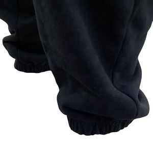 Conjunto de Sudadera con Capucha y Cuello Alto Personalizado, Logotipo Bordado en Algodón, Conjunto Deportivo Informal Holgado - Product Image 6