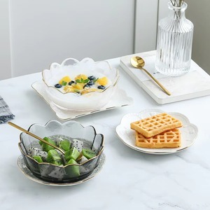 ชุดชามเรซินใส3ชิ้นมีดีไซน์สุดเฉี่ยวเหมาะสำหรับตกแต่งโต๊ะวางขนมหรือโถบุหงาทำด้วยมือจากอินเดีย - Product Image 5