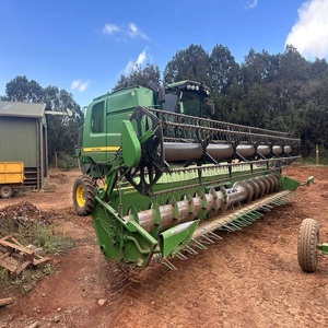 Moissonneuse-batteuse à chenilles haute puissance pour maïs riz cacahuète usine vente en gros directe nouvelle récolte de grains de moteur de base d'occasion - Product Image 4