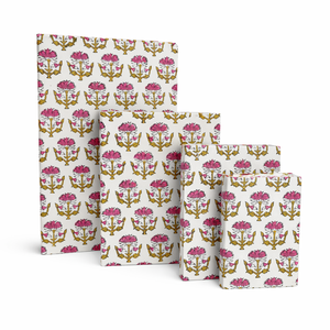 Carnet de notes écologique fait à la main avec couverture en tissu, reliure spirale, papier en coton imprimé à la main, pour écrire, dessiner, offrir en cadeau - Product Image 1