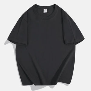 T-shirts pour hommes grande taille 2025, T-shirts en coton lourd surdimensionnés, T-shirts vintage, T-shirts décontractés à manches courtes pour homme - Product Image 1