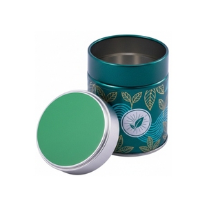 Lata Redonda Personalizable de Hojalata |   Almacenamiento y Empaque de Té y Café Hermético de Grado Alimenticio con Tamaño Personalizado - Product Image 4