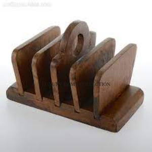 Estantes de metal para tostadas artísticos de inspiración vintage de alta calidad con artesanía intrincada para mejorar la configuración de la Mesa del desayuno - Product Image 1