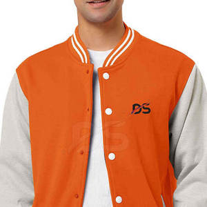 Veste de survêtement pour homme sur mesure en gros avec logo frontal en coton/laine respirante et écologique pour une utilisation en extérieur - Product Image 5